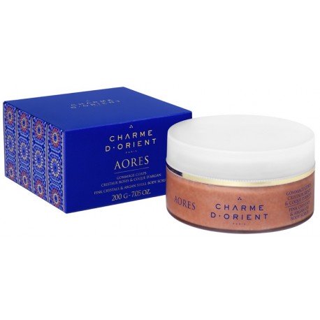 Gommage corps - Cristaux roses & coque d'Argan - 200 g